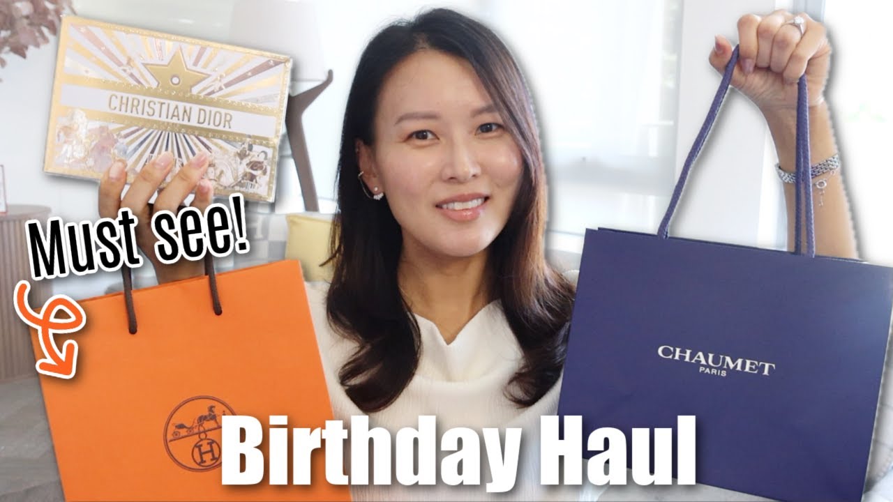 Luxury Birthday Haul🎂 Hermès, Dior, Chaumet etc!