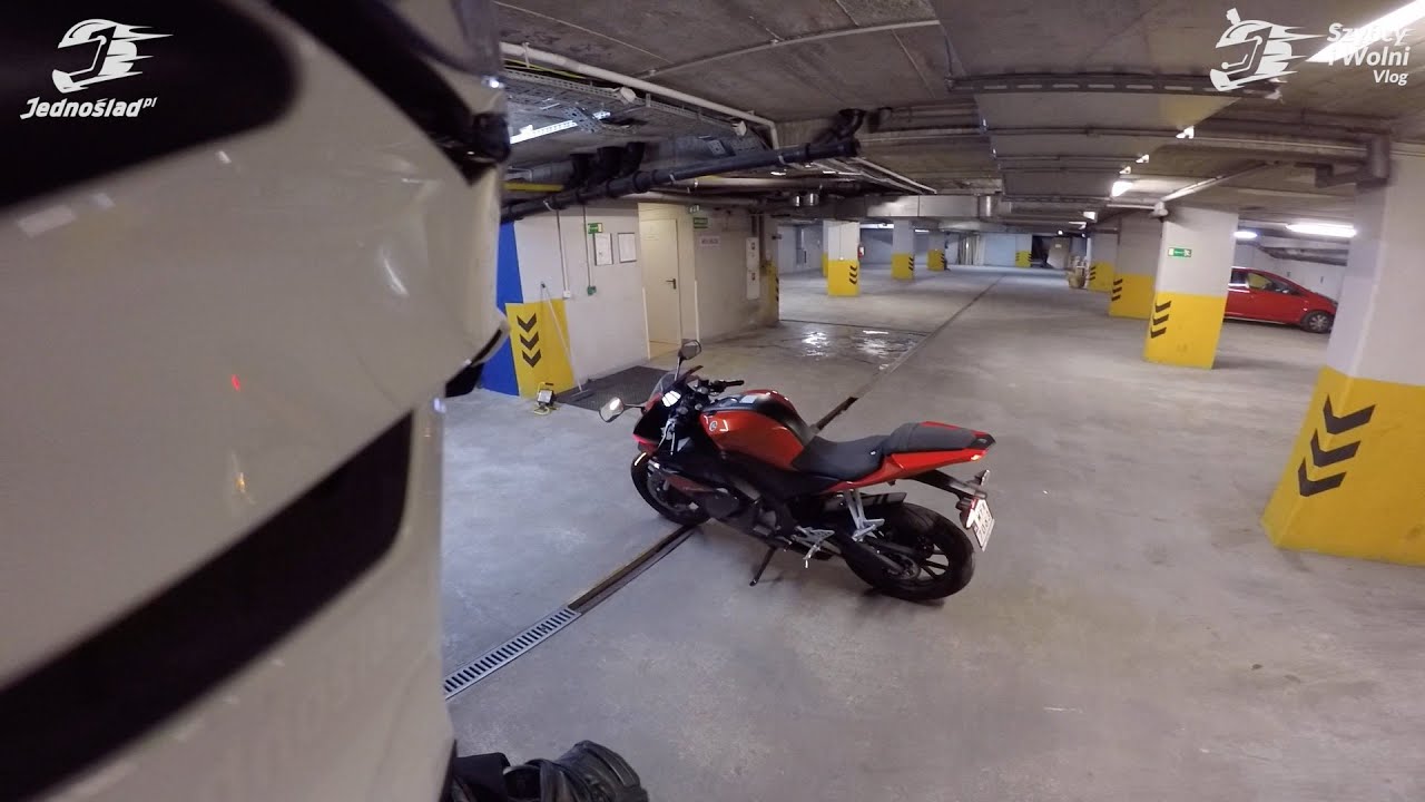 Bonus: 27 minut jazdy do domu na Yamaha YZF-R125 ABS 2016 #37 Szybcy i Wolni Vlog Jednoślad.pl
