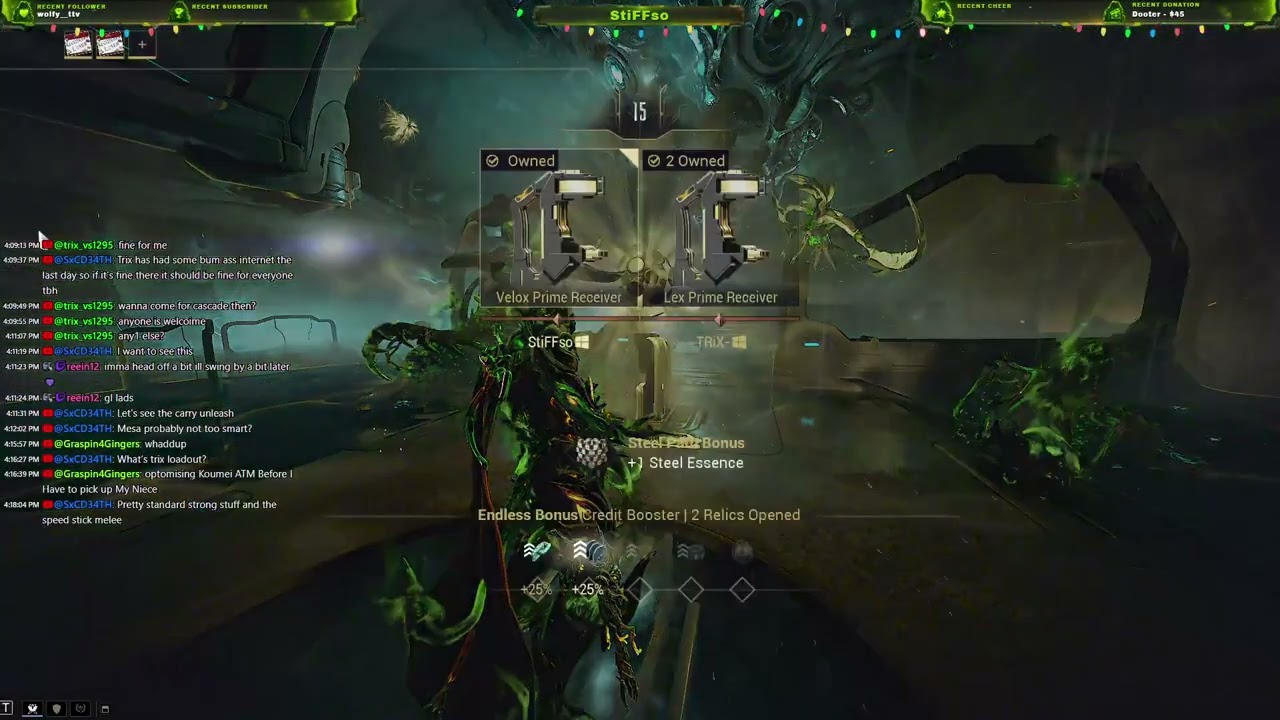 Teen Tenno Loot Goblin! Warframe first time Lvl Cap Void Cascade!