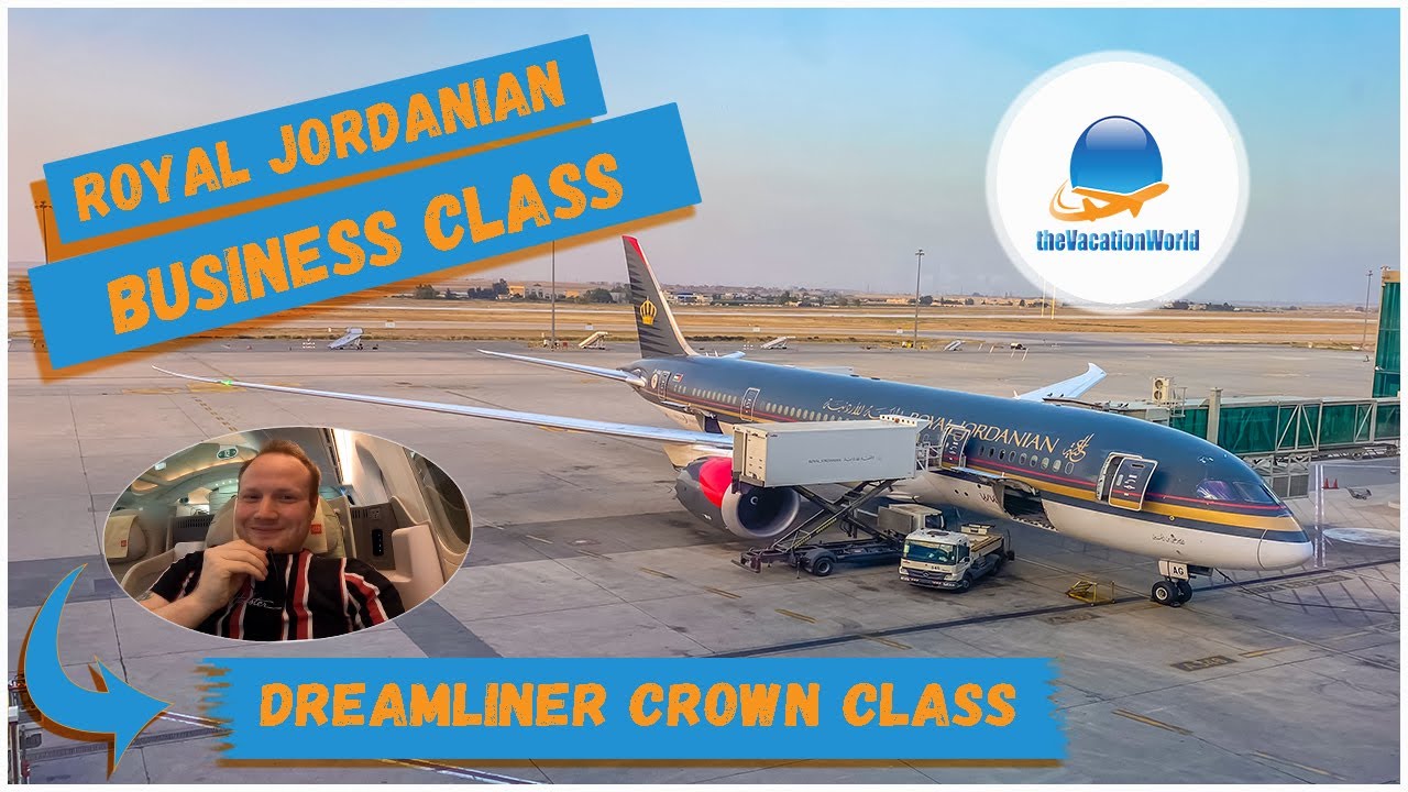 🇯🇴 Dreamliner авиакомпании Royal Jordanian класса Crown в Бангкок ✈️ ⎢ Boeing 787-8 ⎢ thevacation...