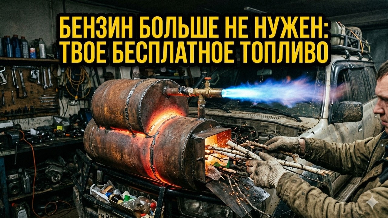 ЗАПРЕЩЕННЫЙ ГАЗ ГЕБЕРА: как превратить обычный ХЛАМ в топливо за 15 минут