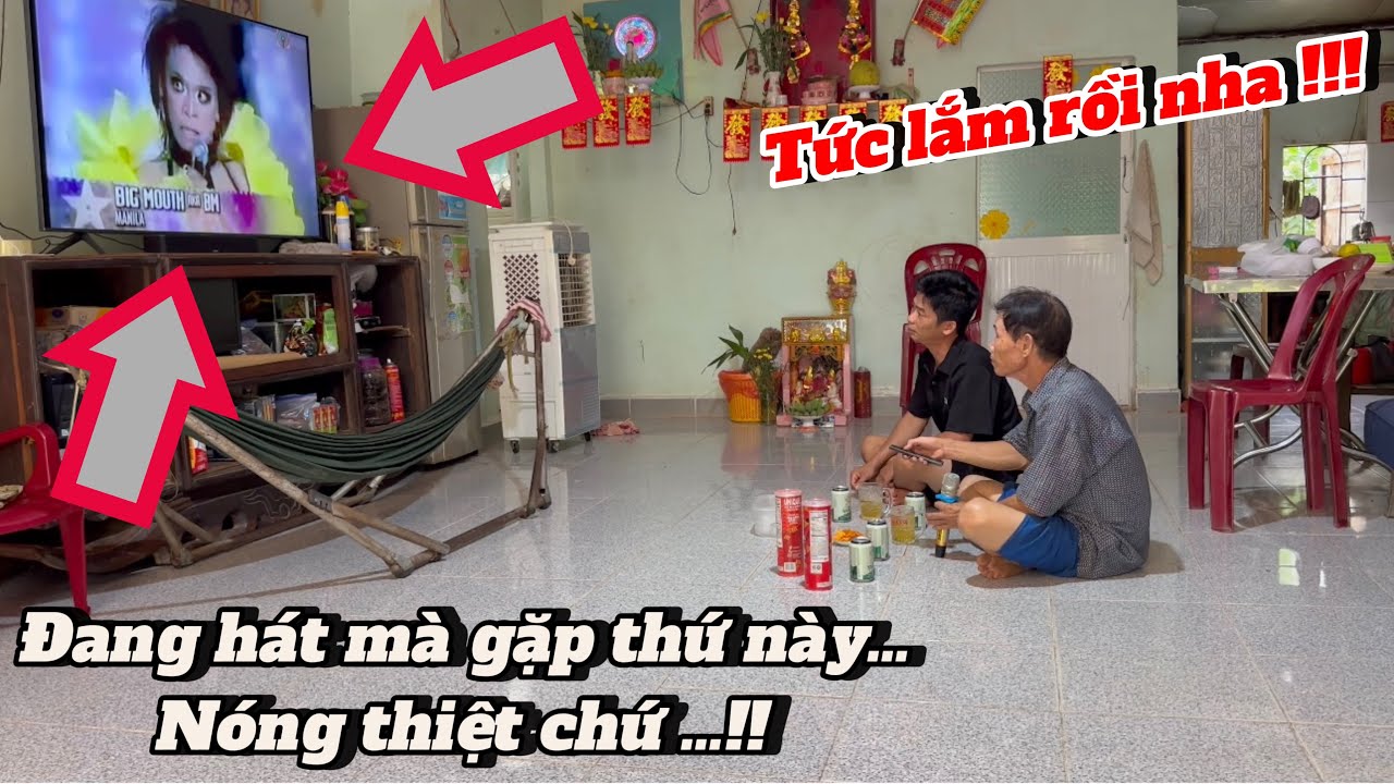 Ông 8 Già- 7 Lé “Nổi Nóng” khi đang hát karaoke mà có “Hiện tượng lạ xuất hiện” -Cay ơi là cay