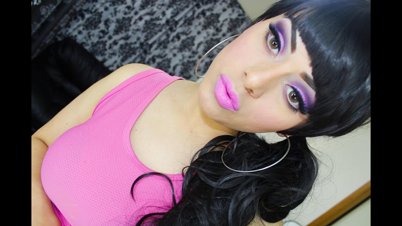 Maquillaje pinky por Jeamileth Doll