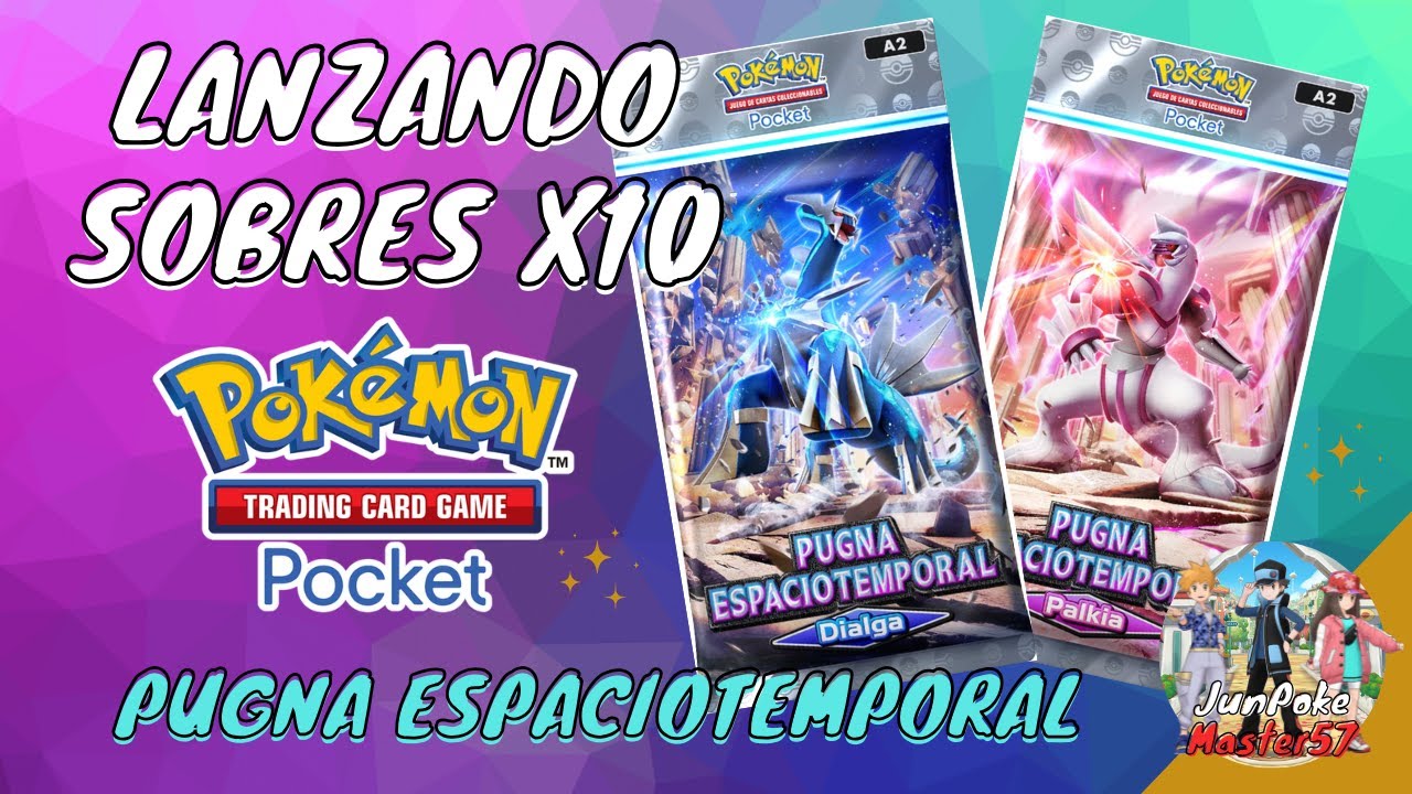 ✨PUGNA ESPACIO TEMPORAL✨LANZANDO SOBRES X10  - POKEMON TCG POCKET (Parte 1)
