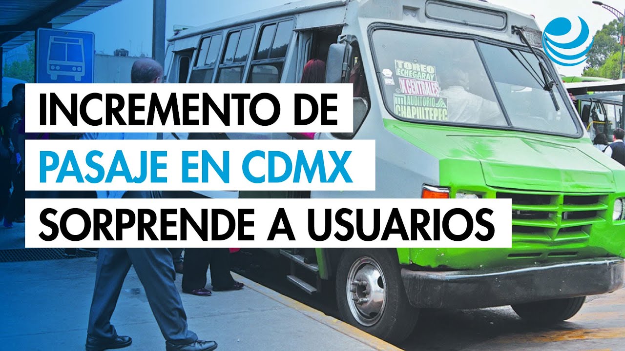 Incremento de pasaje en CDMX sorprende a usuarios, as&iacute; impacta en el gasto familiar