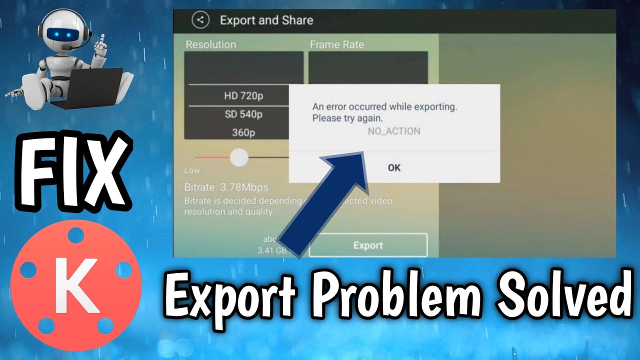KineMaster Video Exporting problem Solved || Kinemaster Export Problem 2022