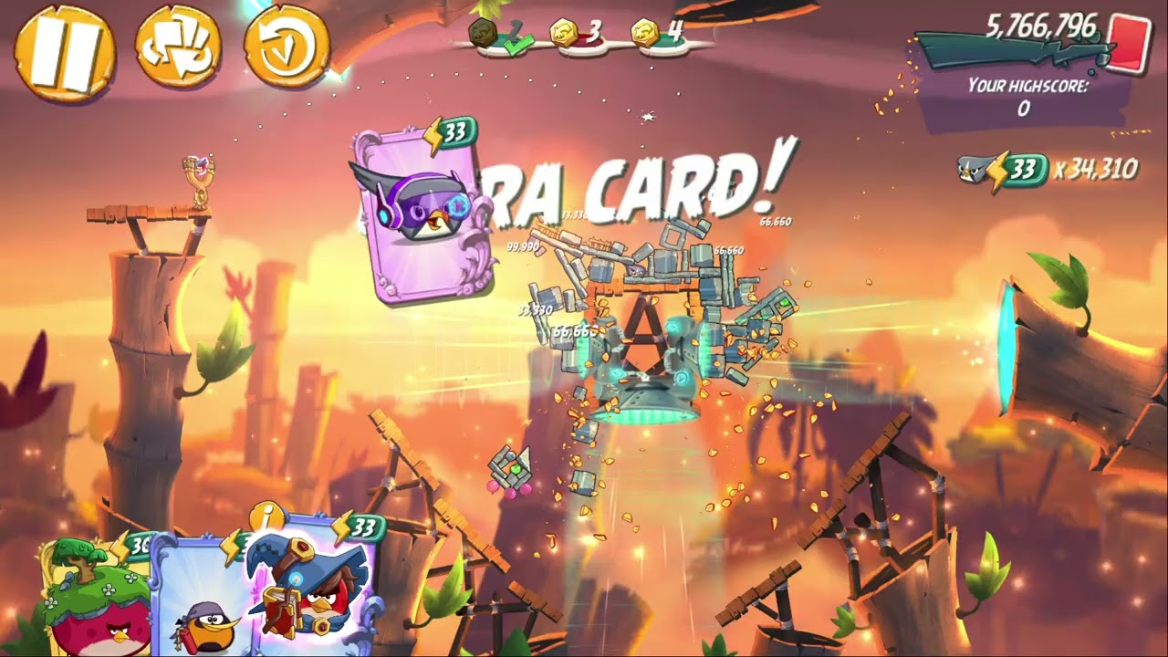 Angry Birds 2  Mighty Eagle's BootCamp Training  Score 12,028,948   2026 02 07