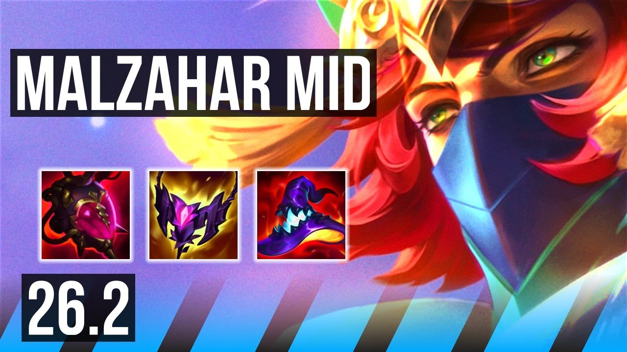 MALZAHAR vs LEBLANC (MID) | EUW Challenger | 26.2