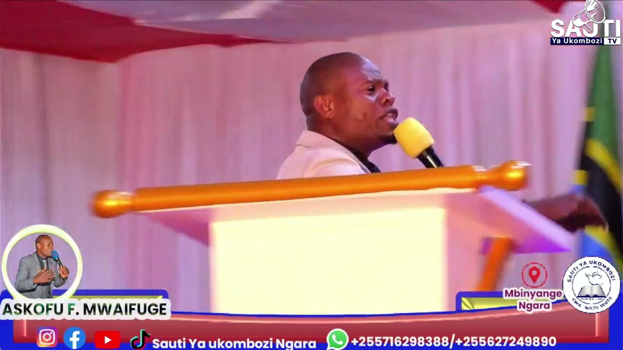MKESHA WA MWAKA MPYA._BISHOP FRANCIS MWAIFUGE