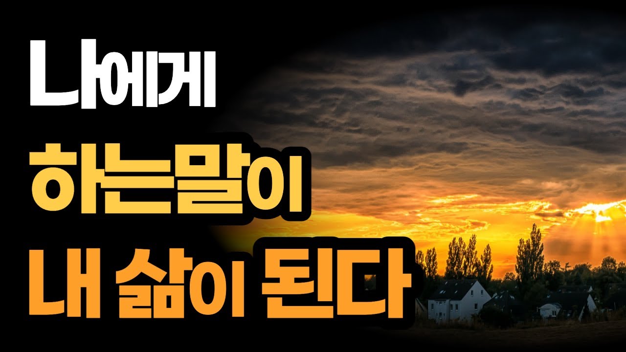 내가 나에게 하는 말이 내 삶이 된다 / 잘되는 사람들의 말습관