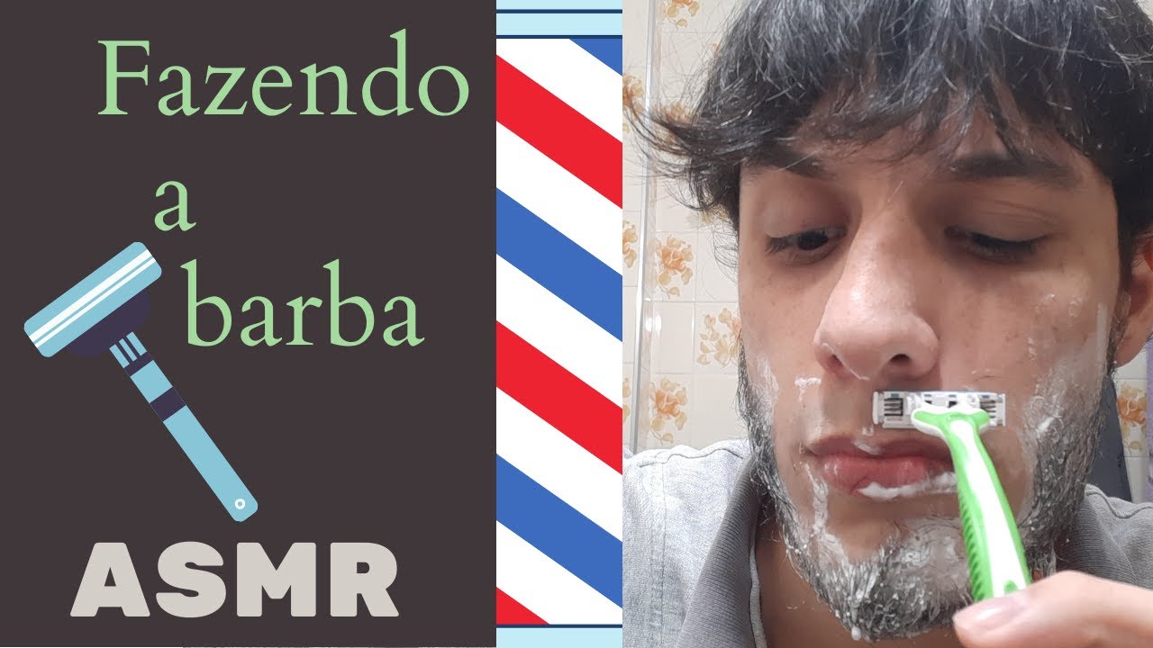 ASMR Fazendo a Barba (Beard Shaving)