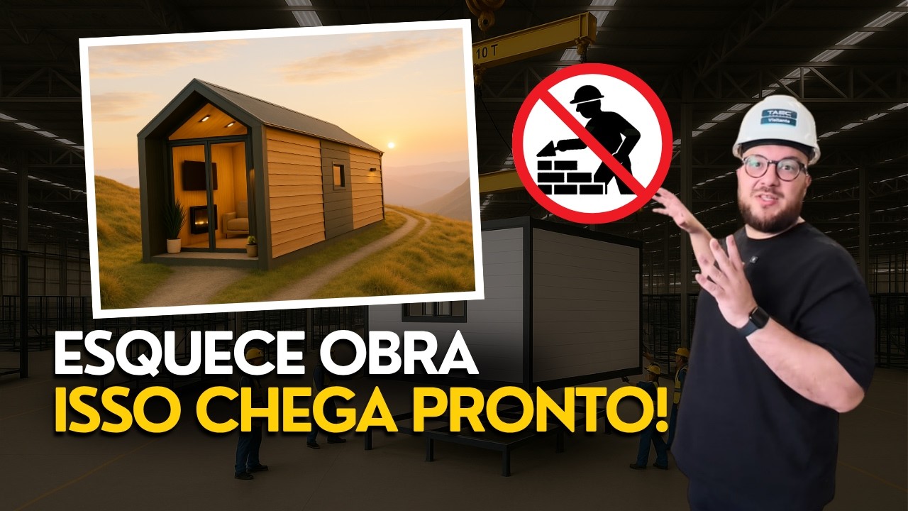 😱 COMO LUCRAR COM AIRBNB EM 24h USANDO CASAS MODULARES PRÉ FÁBRICADAS!
