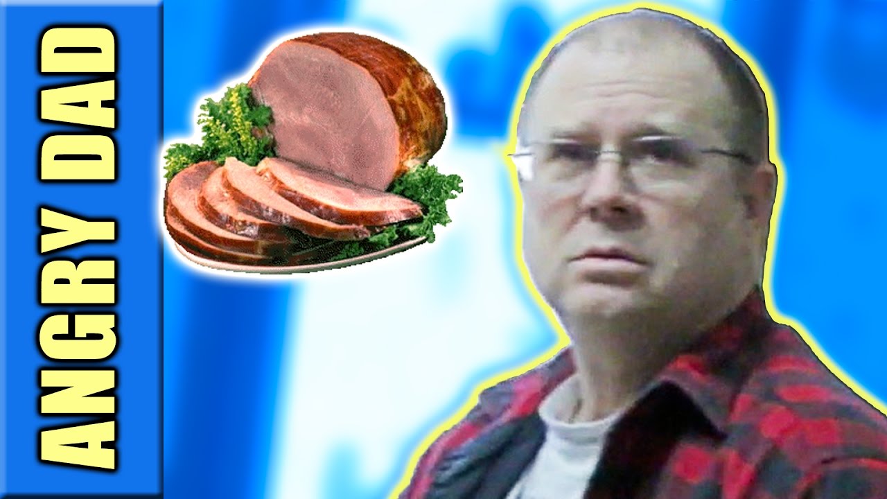Злой папаша-ветчина, розыгрыш с захватом заложников!
