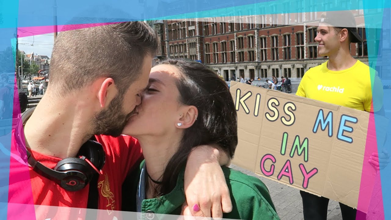 KISS ME I'M GAY/STRAIGHT! (Kusjes scoren) PRIDE 2017