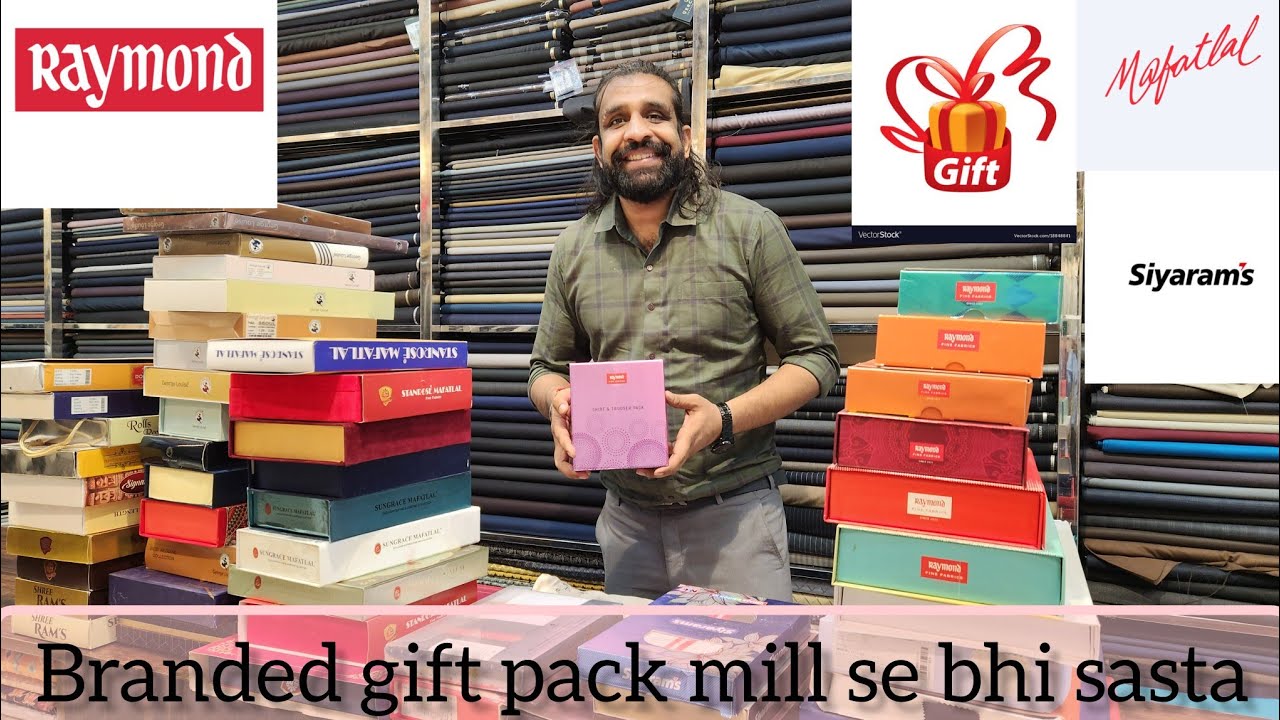 wholesale Rate mai Raymond/ siyaram /mafatlal / gift packing box