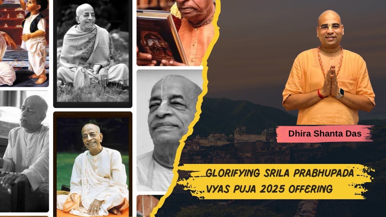Glorifying Srila Prabhupada | Vyas Puja 2025 Offering (129th Appearance Anniversary)