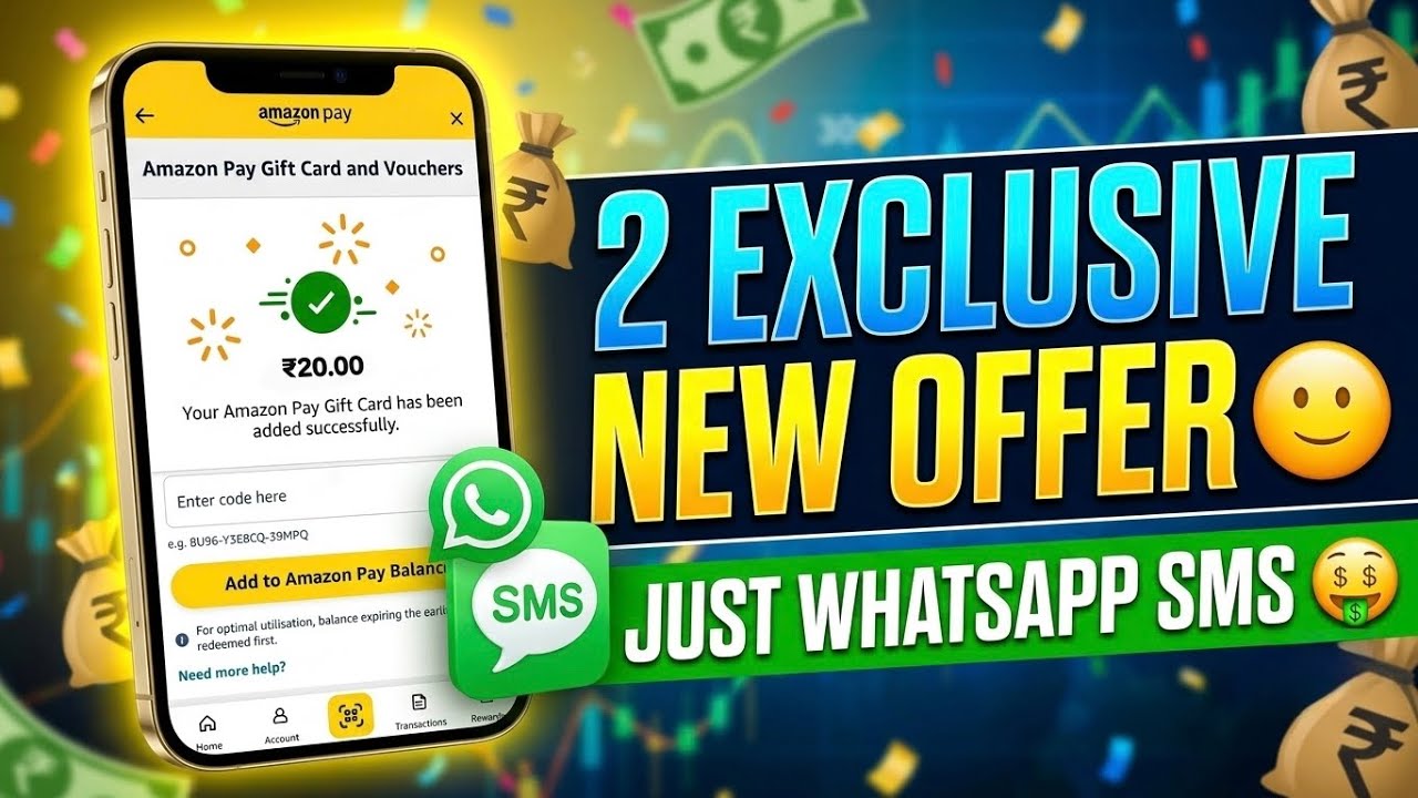 Free Amazon Voucher Offer | Free PhonePe Voucher | Amazon Voucher App 2026 | New Earning App Today