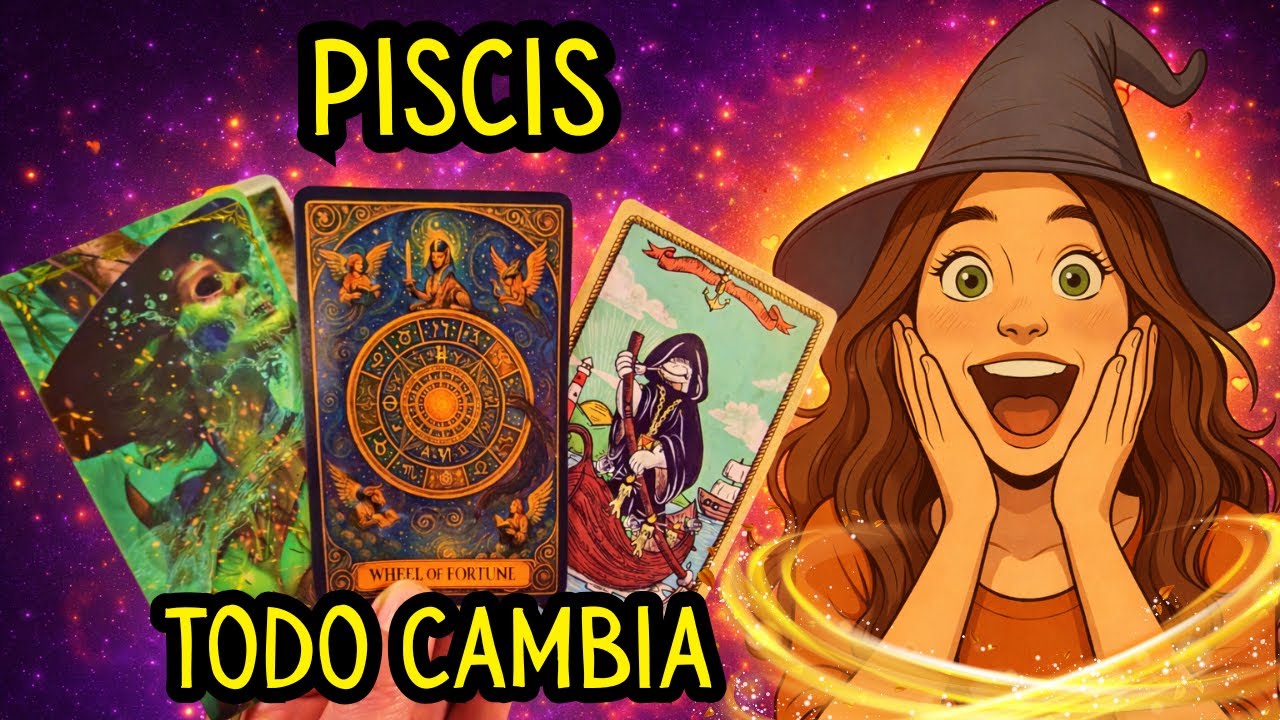 PISCIS ♓ TODO CAMBIA A TU FAVOR, ES MEJOR DE LO QUE IMAGINAS