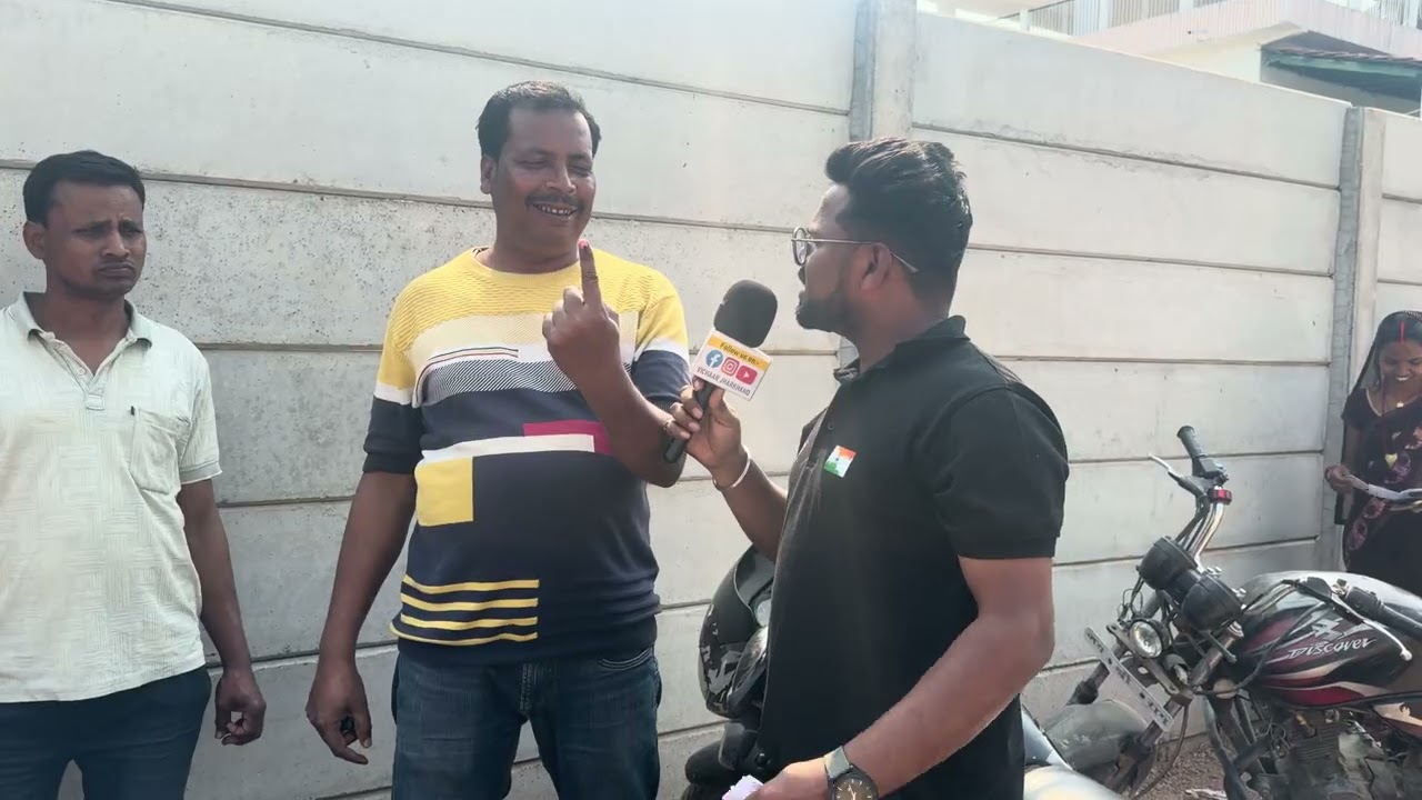 📍Banshidhar nagar voting booth live 