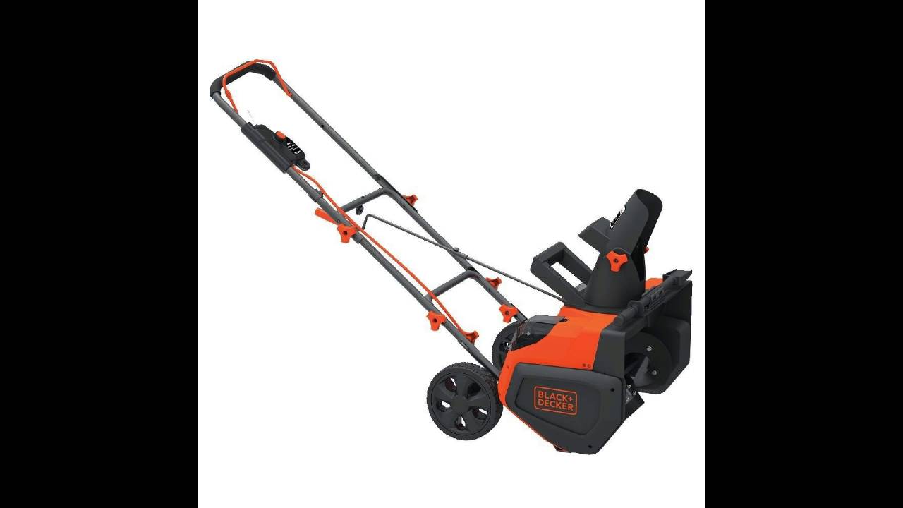 Black & Decker LCSB2140 40V Max Lithium Snow Thrower, 21