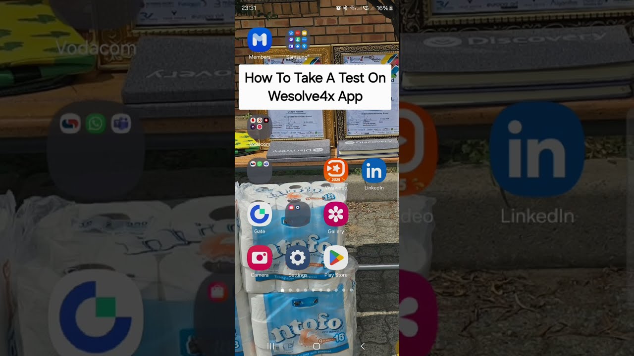 How to Take An Online Test On Wesolve4x App