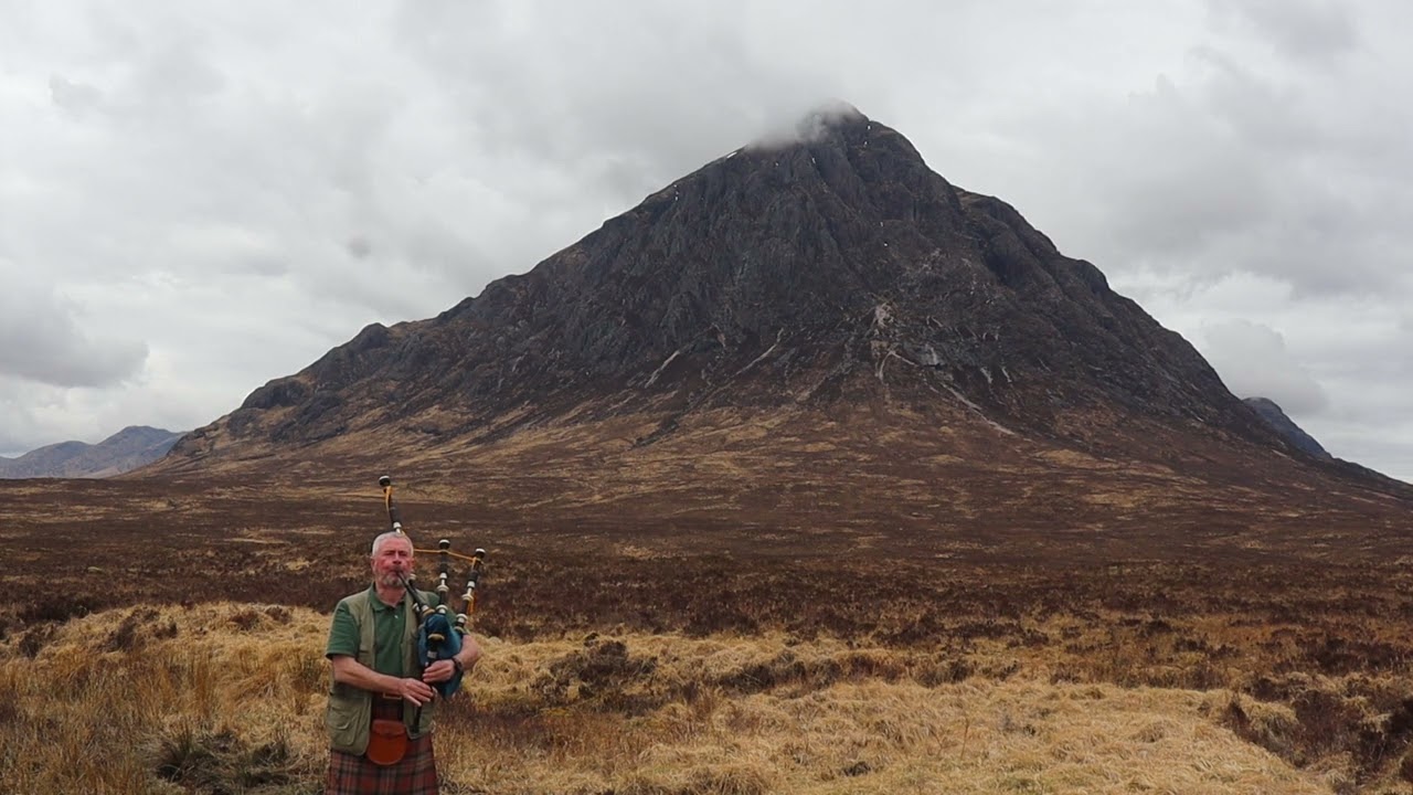 Piping 100 2023, Day 8, the Buchaille Etive Mor and The Crags of Tumbledown Mountain