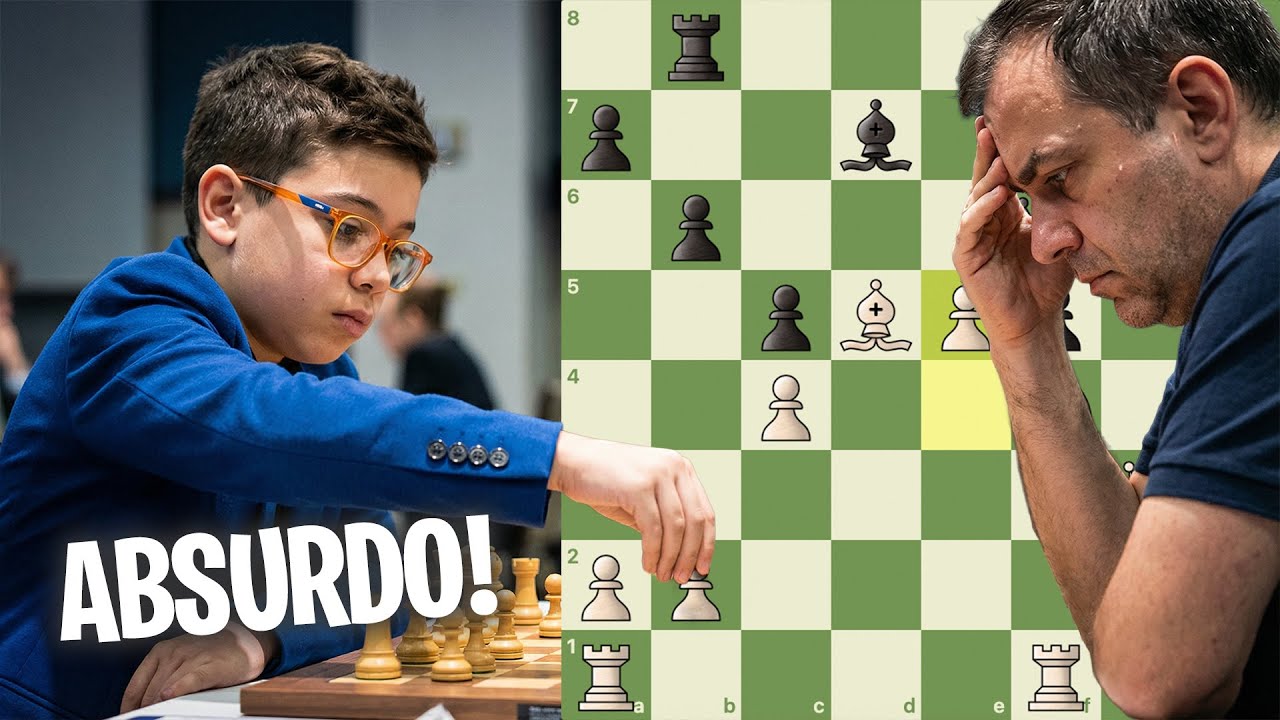 Isso não é hype: Faustino Oro joga como Bobby Fischer