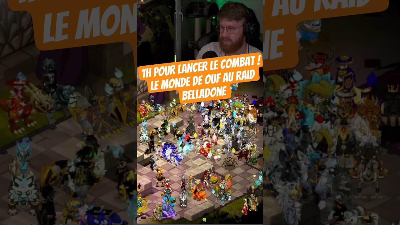 1H POUR LANCER LE NOUVEAU RAID BELLADONE ! LE MONDE 🤯 #dofustouch #dofus #ankama