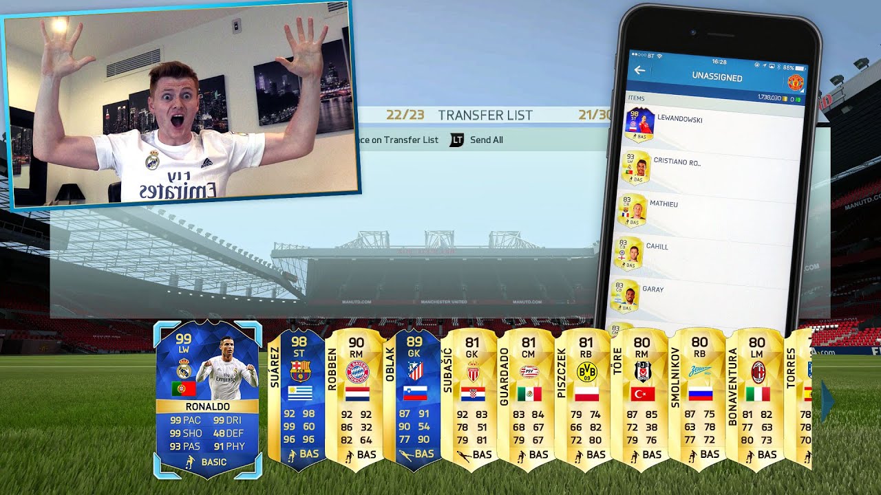 OMFG THE BEST RONALDO PACK EVER!!! | FIFA 16 TOTS LA LIGA PACK OPENING!!!