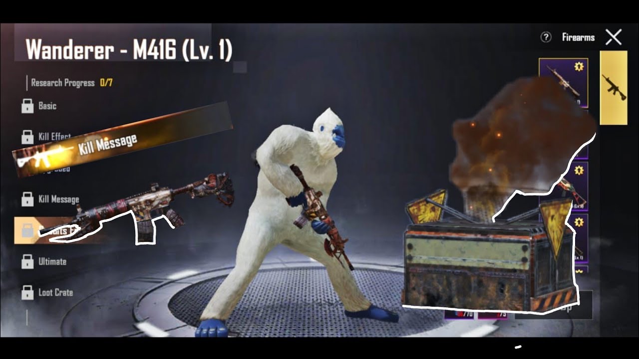 Wanderer M416 Pubg Mobile