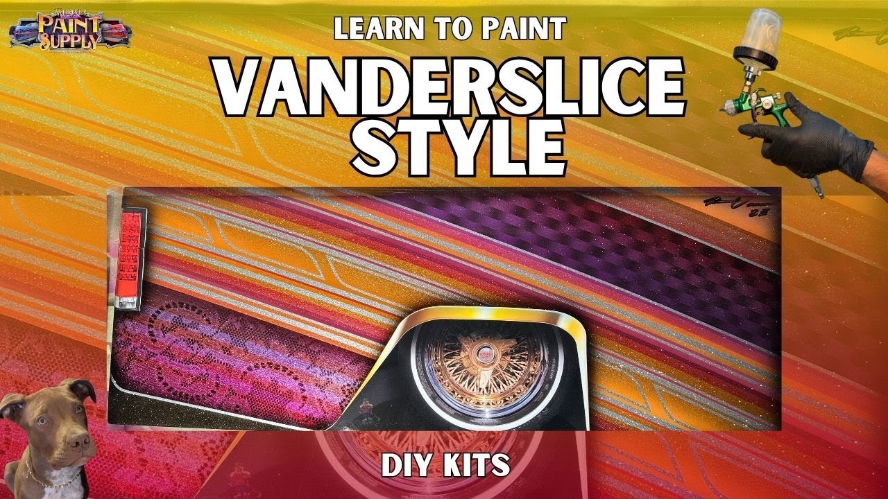 Learn to Paint Vanderslice Style - DIY Lowrider Art