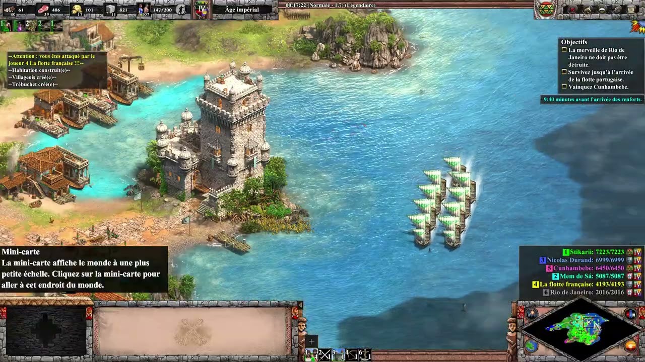 AoE 2 Campagne Légendaire Arariboia 5