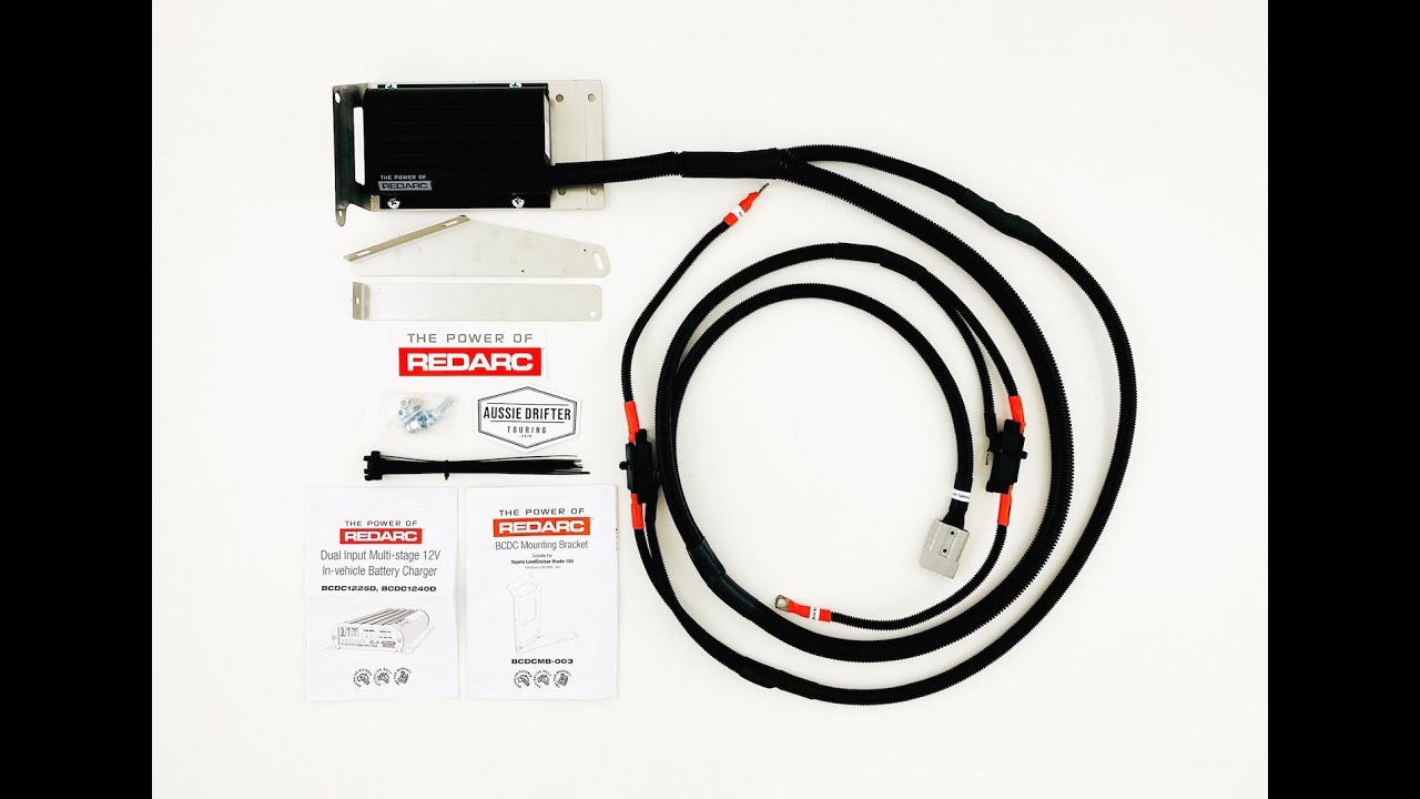 Toyota Prado 3.0L | Redarc BCDC1225D Dual Battery kit DIY Install