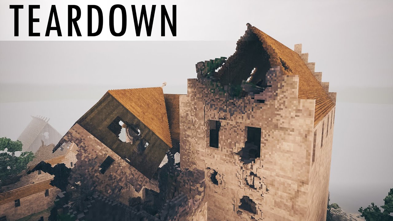 Destroying The Remastered Castle | Teardown Mods