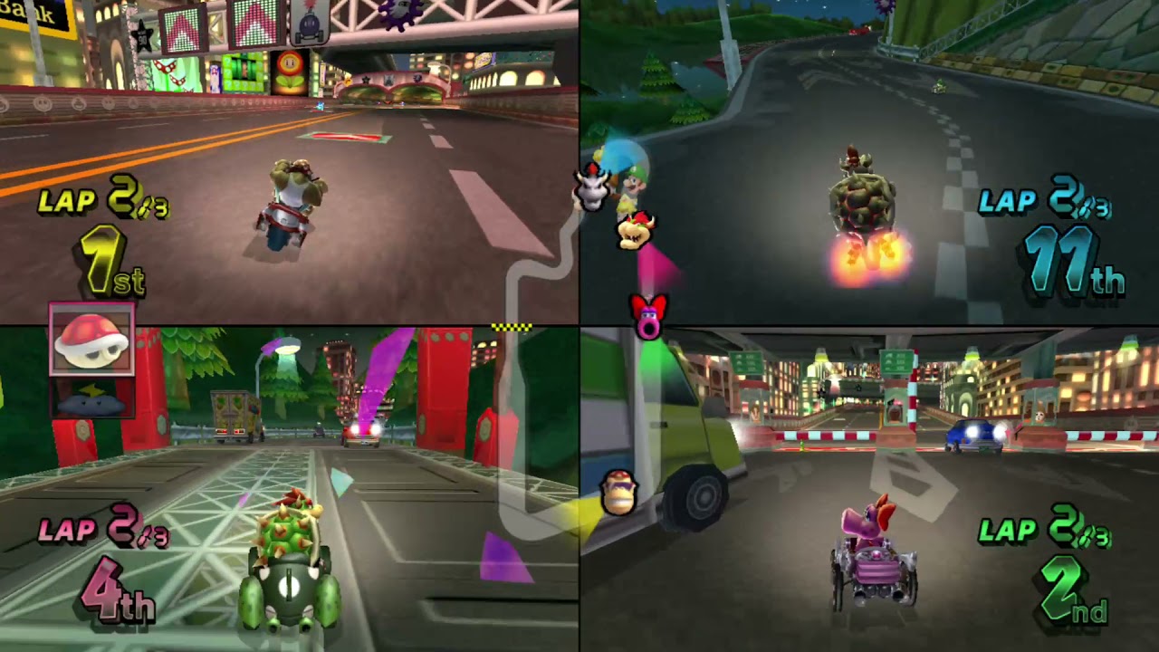 Mario Kart Wii ✦ 4 Players #054