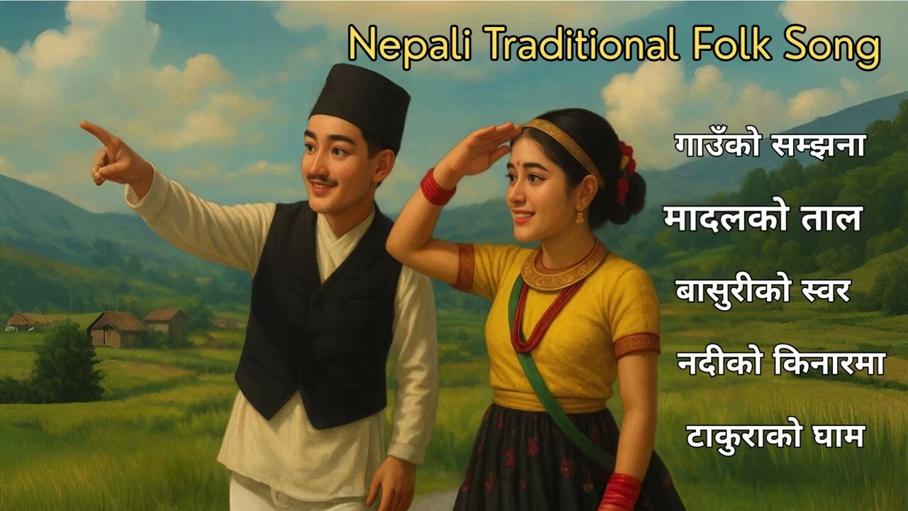🎶 Nepali Traditional Folk Song 2025 | लोक दोहोरी गीत | Village Music of Nepal 🇳🇵