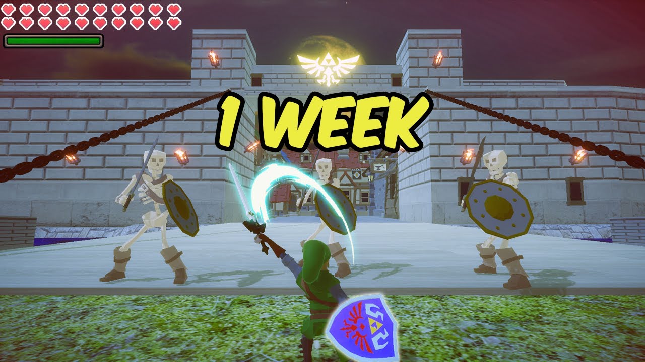 I Made The Legend Of Zelda: Ocarina Of Time In 1 Week