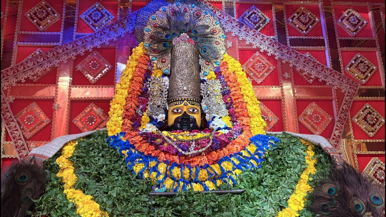 श्री खाटू श्याम जी की श्रृंगार आरती खाटू खोड़ाधाम 🛕🕉️ #shyam #khatushyam #live #darshan 