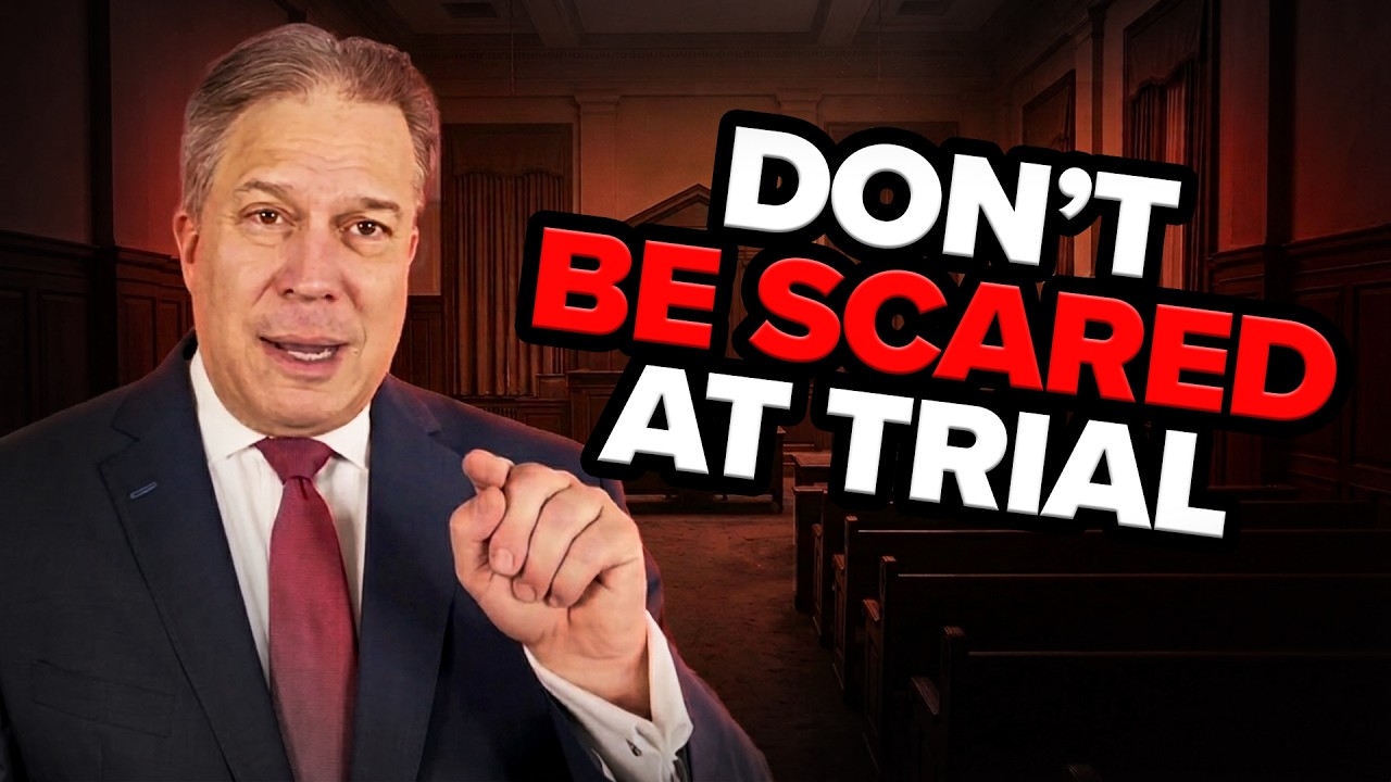 Real Personal Injury Lawyer Walks You Through The Terrifying Trial Process