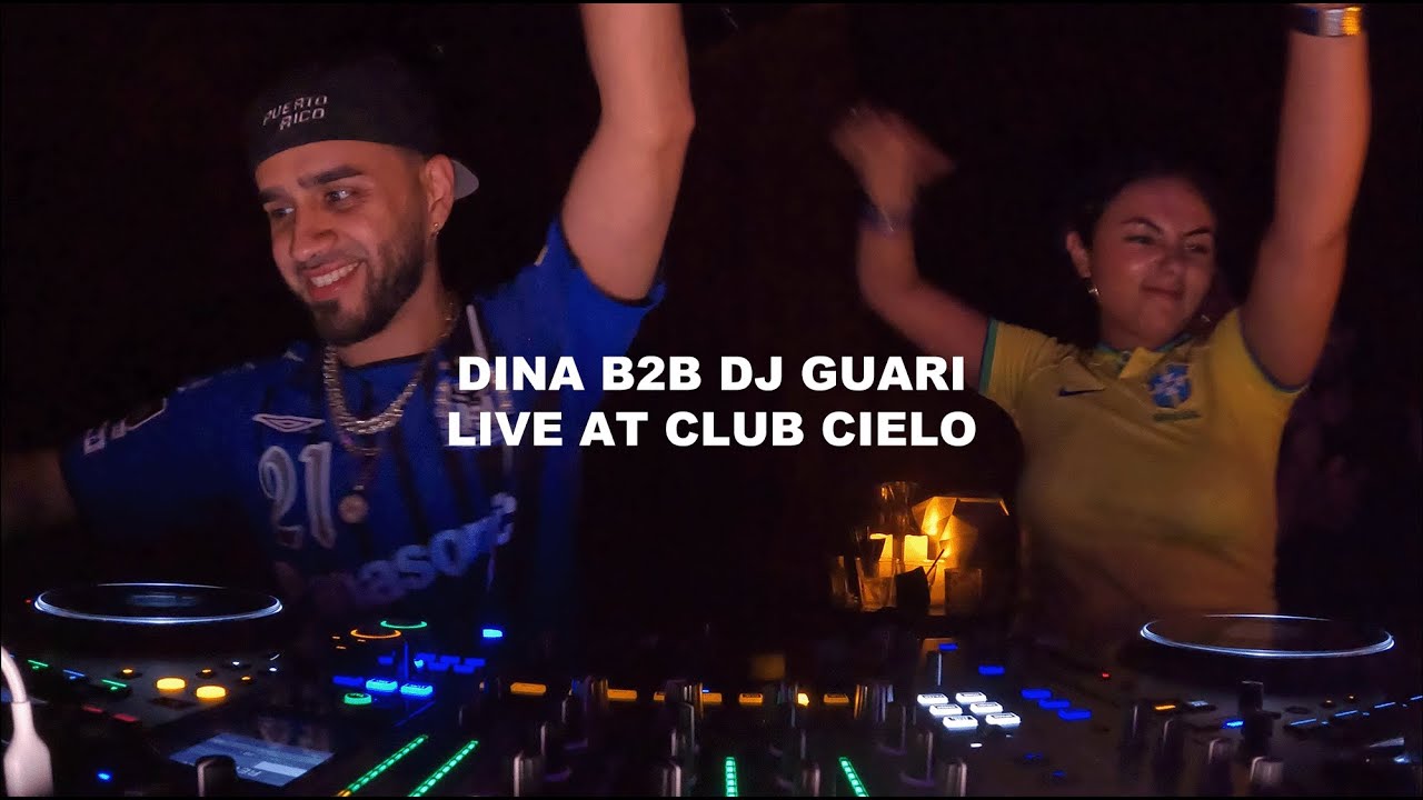 DINA B2B DJ GUARI | LIVE GUARACHA, BAILE FUNK & LATIN CLUB SET @ CLUB CIELO LA 8/21/2025