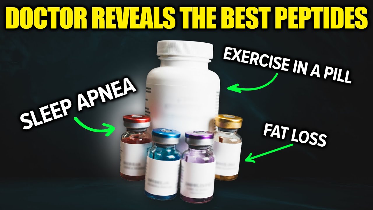 Doctor Reveals The BEST Peptides for Fat Loss, Energy, Endurance and Healing (not what you think)