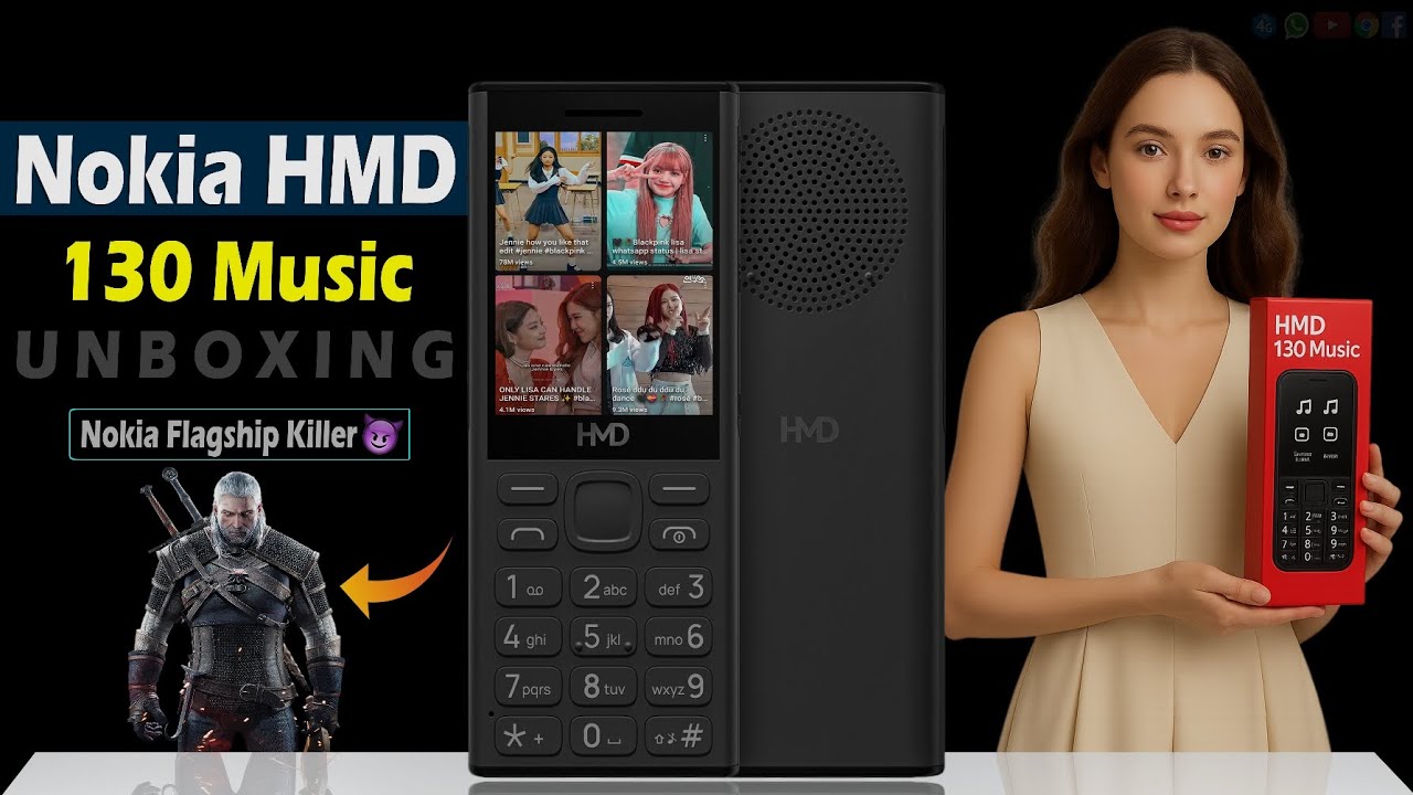 Nokia HMD 130 Music Unboxing & Review - Flagship Killer🎵😈📱