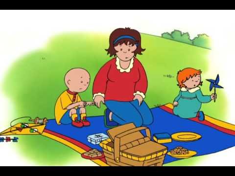 Caillou S02 E77 I Comic Caper! / Hide and Seek / Caillou's Clouds / Caillou Cleans Up