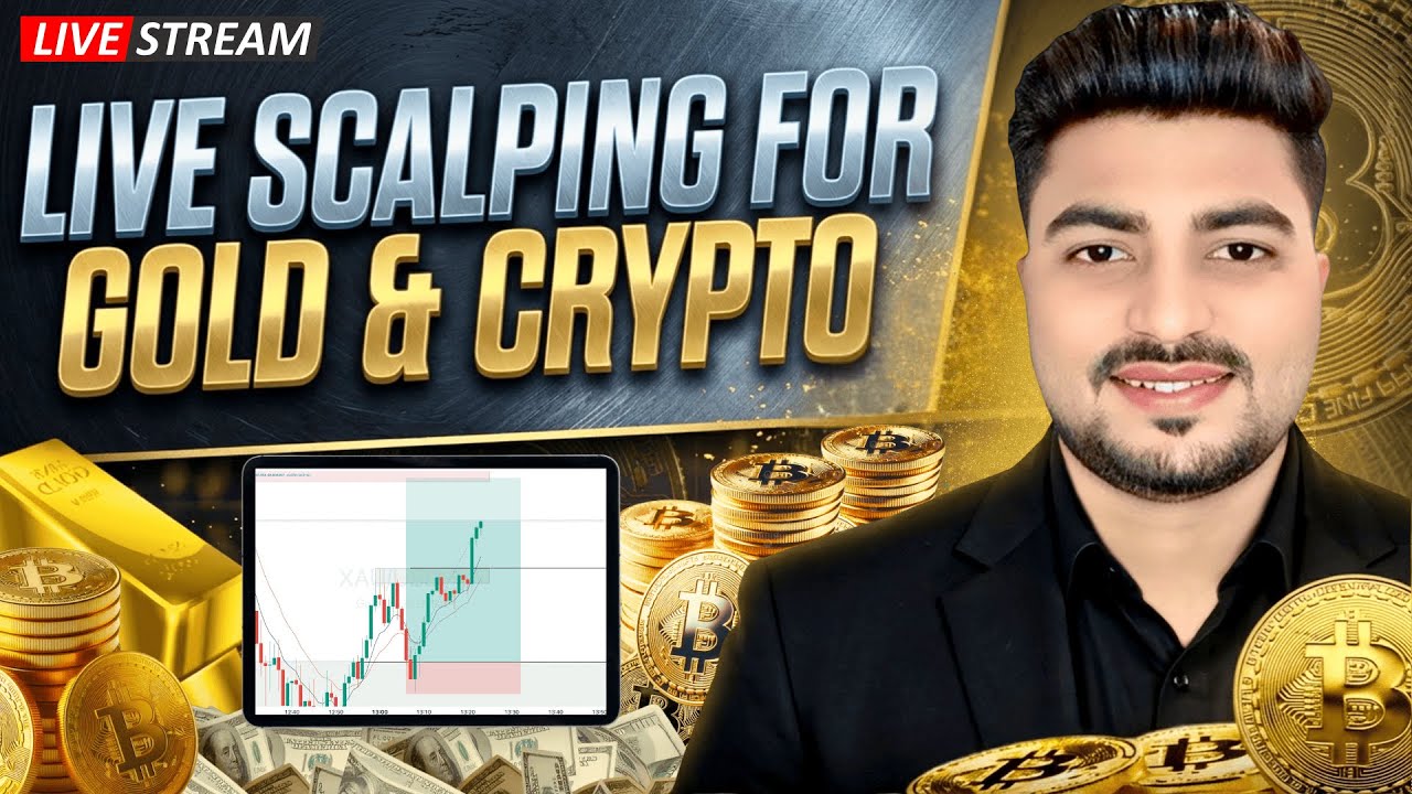 Live Gold and Crypto Scalping Trading | 3rd Feb 2026 | #cryptoscalping #bitcoin #xauusdlive