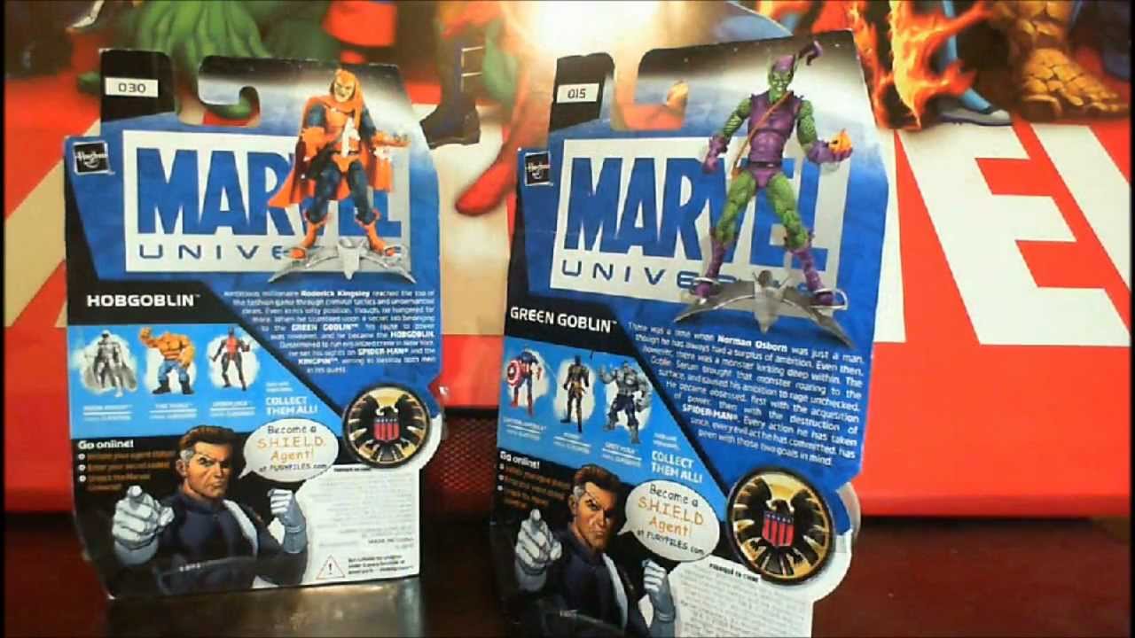 Marvel Universe Green Goblin and Hobgoblin 3.75