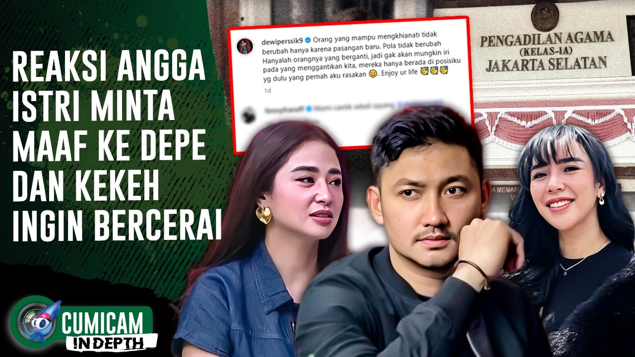 Angga Wijaya Buka Suara, Istri Kekeh Ingin Cerai Usai Minta Maaf Ke Dewi Perssik | INDEPTH