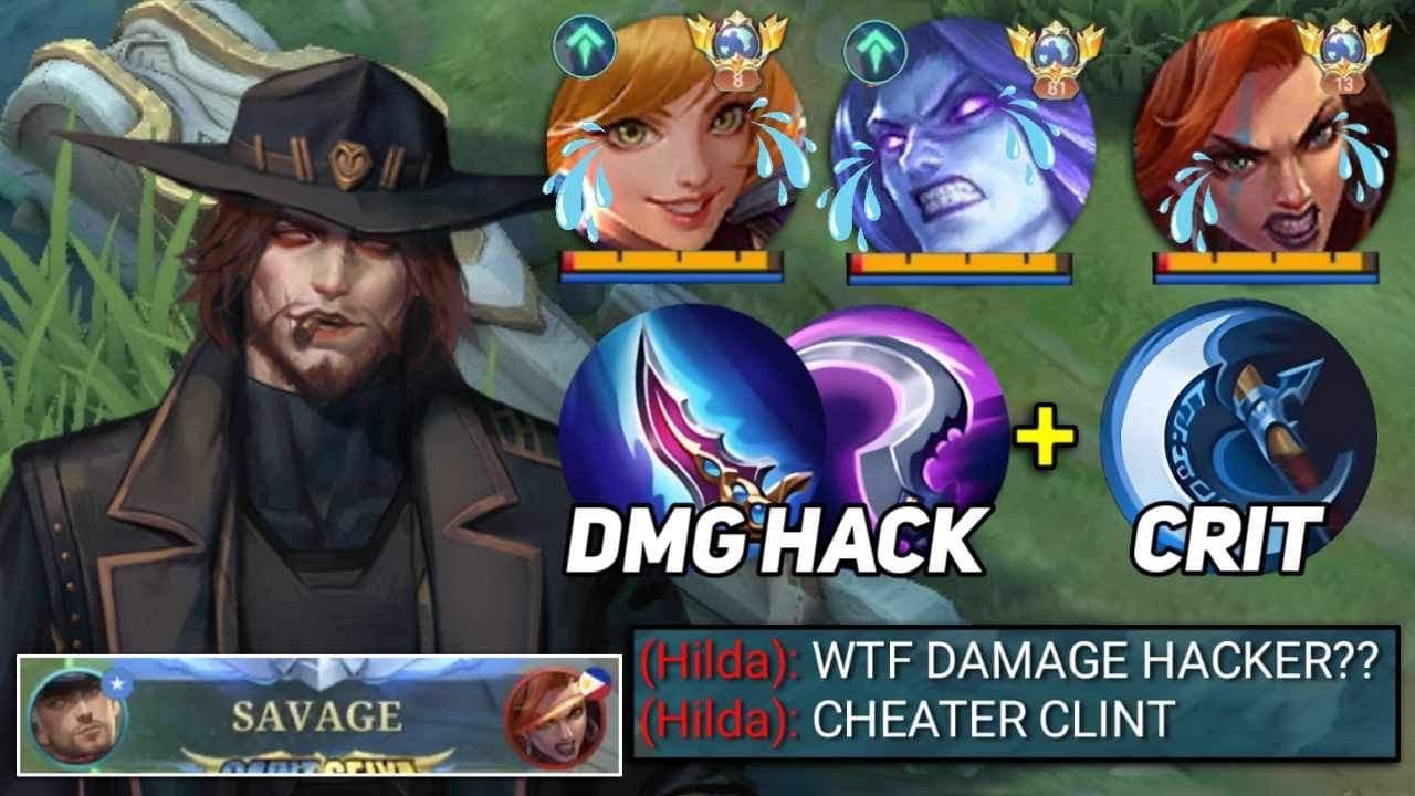 I FINALLY FOUND THE BEST CLINT ONE SHOT CRIT BUILD AND EMBLEM FOR 2024🔥 (DAMAGE HACK) - MUST TRY!