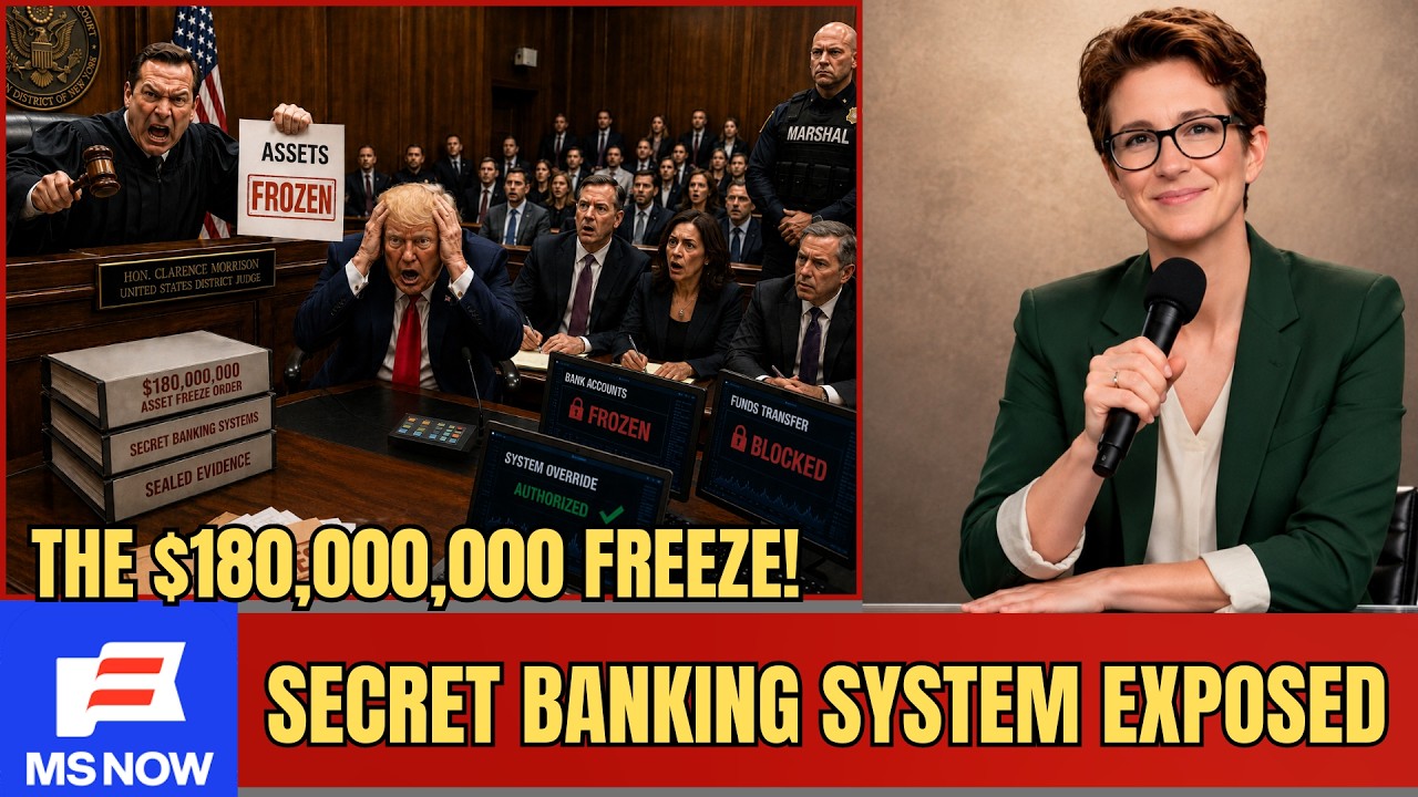 THE $180,000,000 FREEZE: The Secret Banking Systems the Judge Used to Lock Trump&rsquo;s Gates!