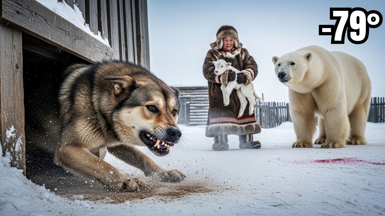 ❄️ -79°F Bloody Snow: 70-Year-Old Widow Battles 30 Wild Dogs | Day 71