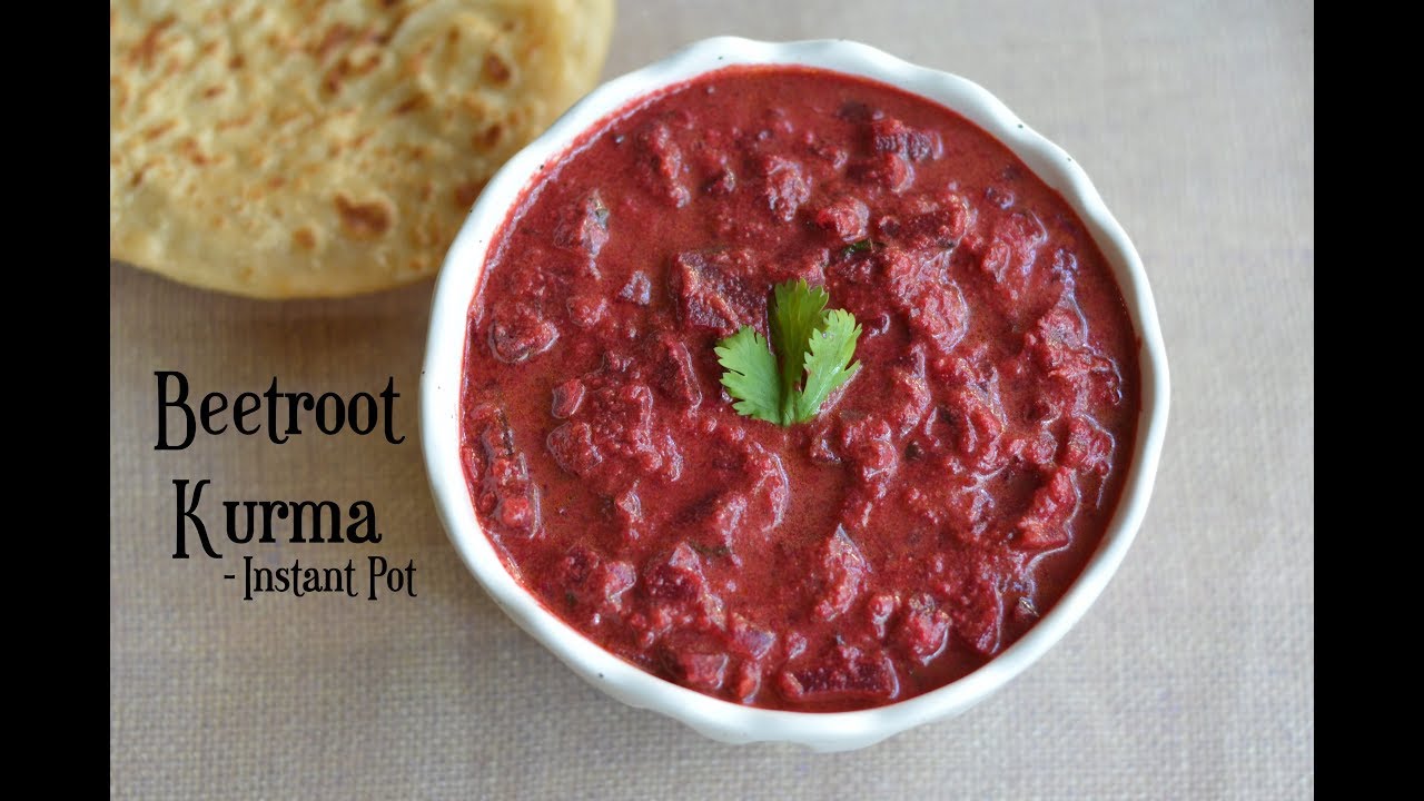 Beetroot Kurma Instant Pot|Beetroot Curry